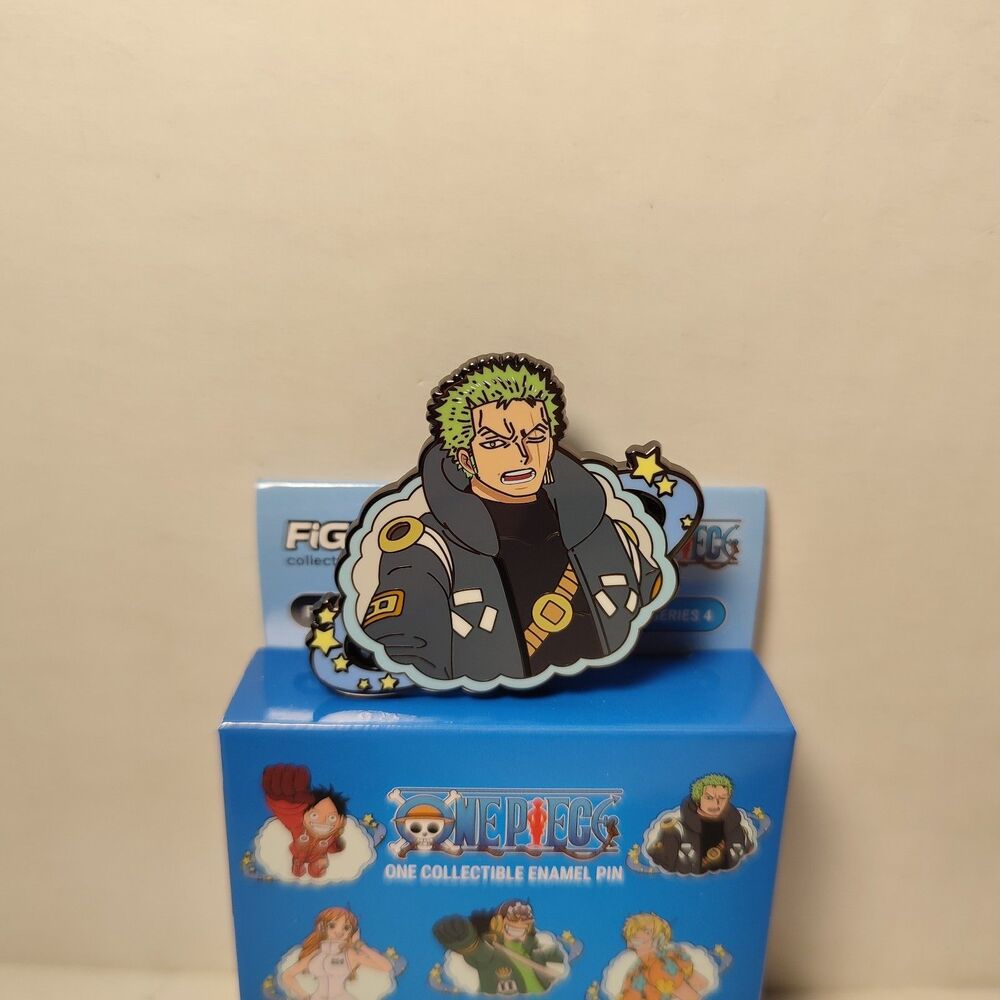 One Piece Zoro Y671 Enamel Pin Uncommon FigPin Mini Official Collectible Badge